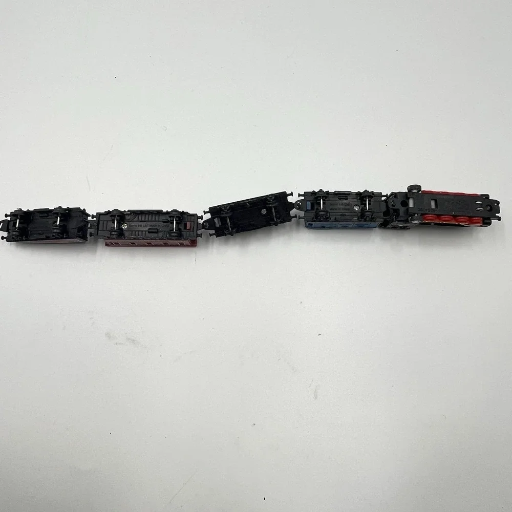 Soma Micro Miniature Model Train Cars Vintage -‎ Excellent Condition